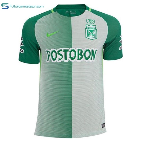 Camiseta Atlético Nacional 1ª 2017/18